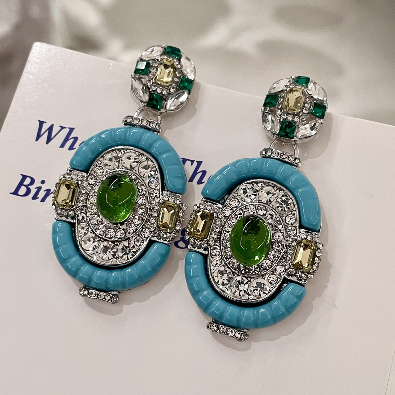 Women'S Fashion Victorian Era - Boucles d'oreilles pendantes vintage en argent,