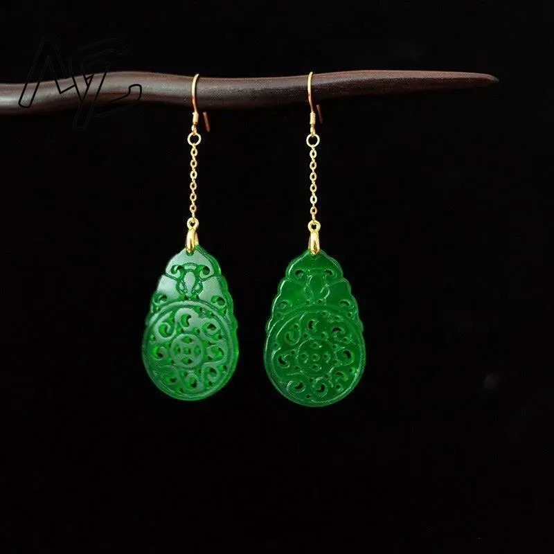 Women Fashion Jewellery - Boucles d'oreilles évidées en argent 925