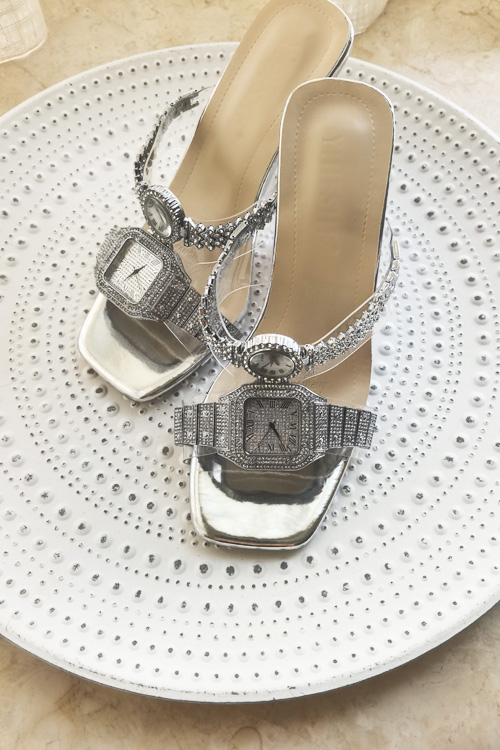 Fashion Women Watches - Sandales à talons hauts pour femmes,