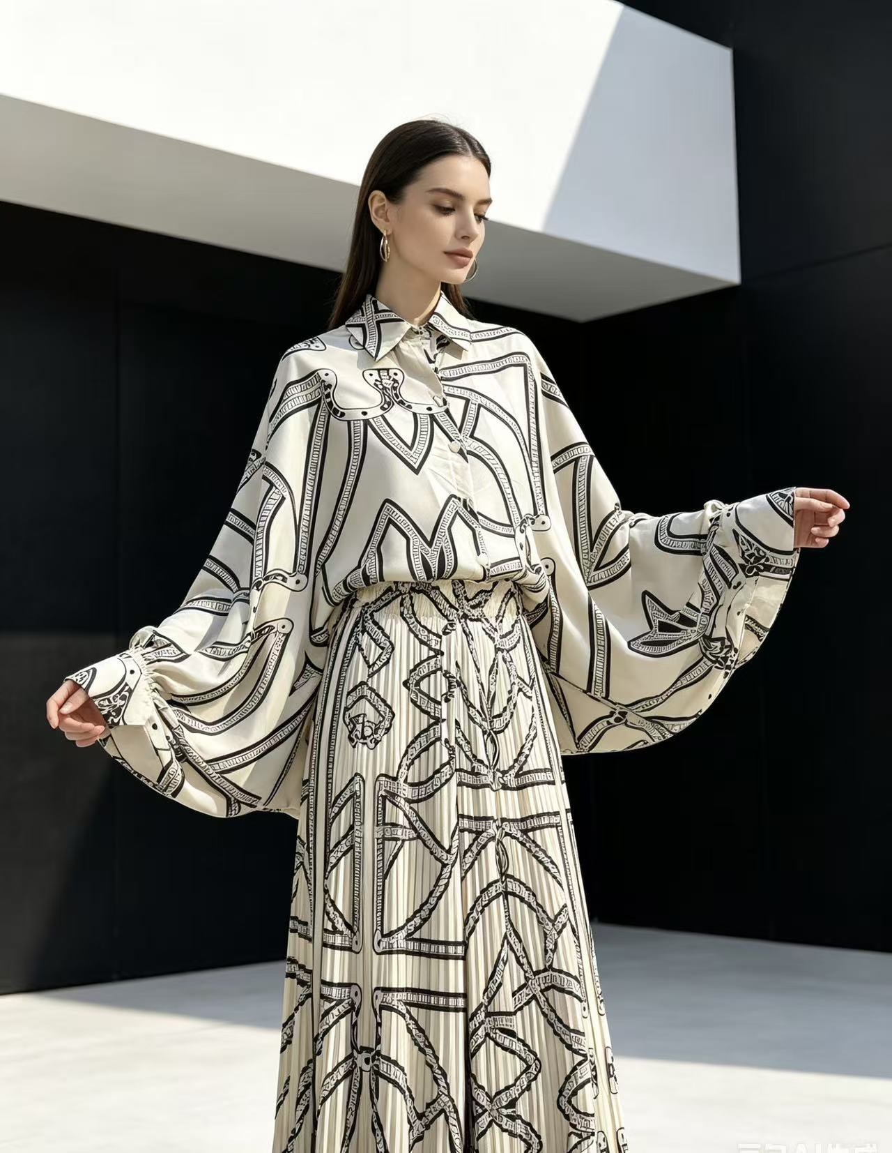 Wide Leg Palazzo Pants - Nouvel ensemble de pyjama tendance 2026