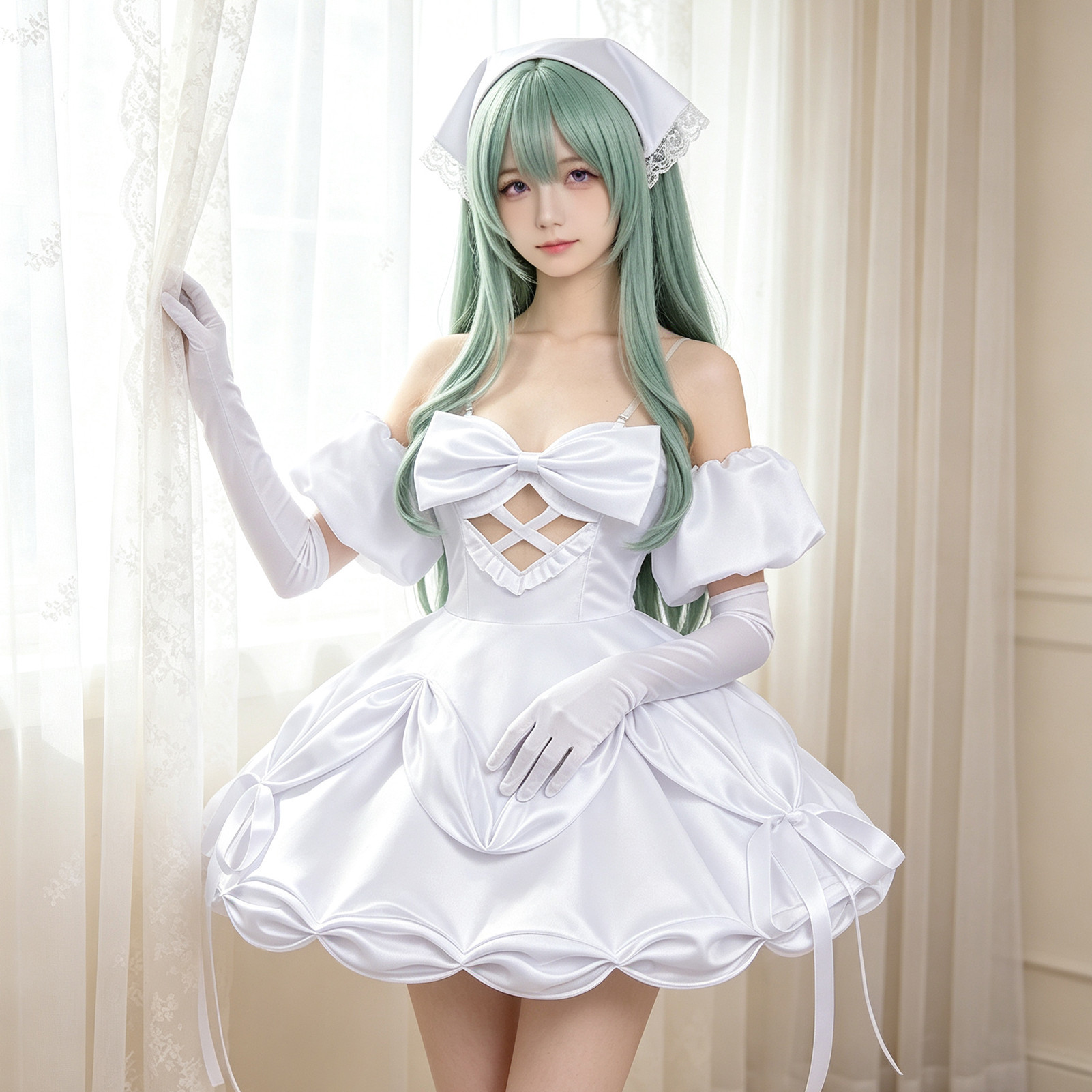 Off Shoulder Top - Robe de cosplay Anime Alien Stage