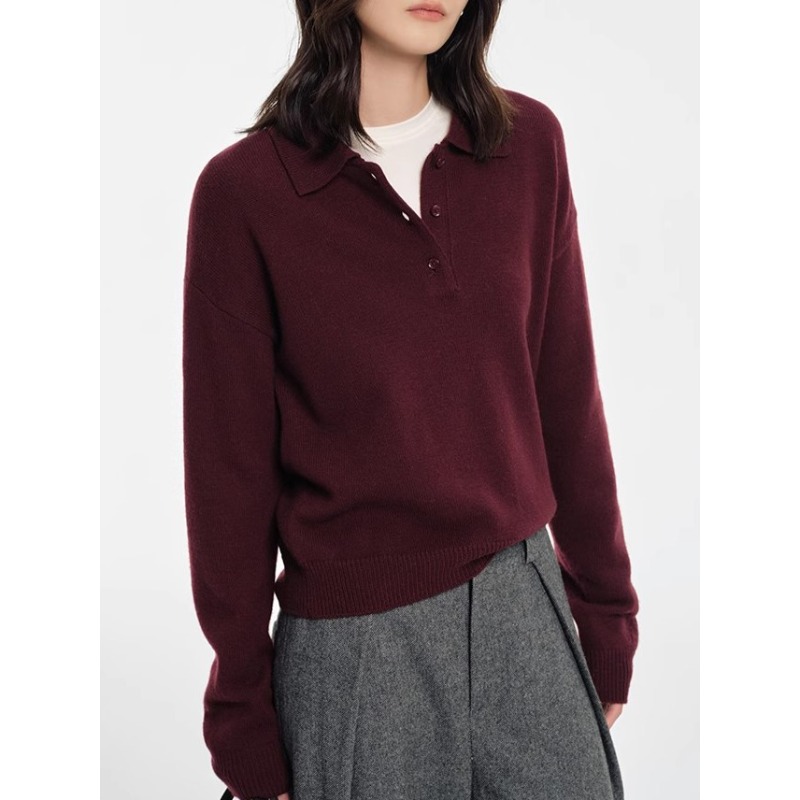 Women'S Fashion Trends Fall 2025 - Pull à col Polo pour femme,