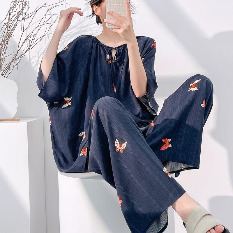 Women'S Fashion Spring Summer 2026 - Nouvel ensemble de pyjama femme printemps-été