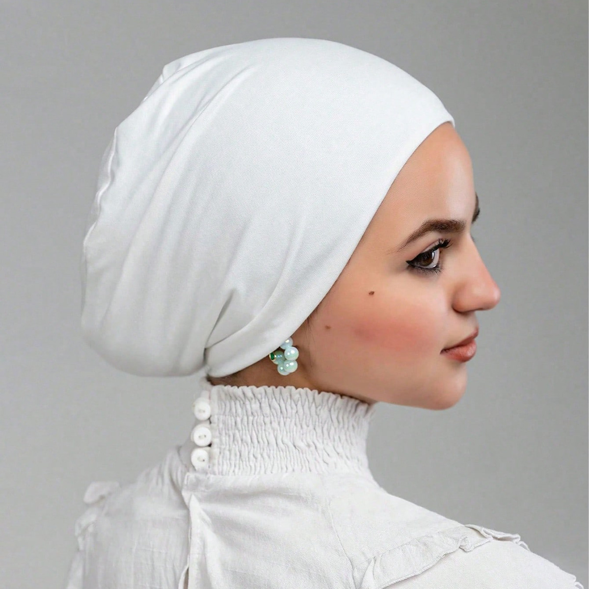 Women'S Fashion Jersey - Chaud solide coton Modal Jersey Hijabs