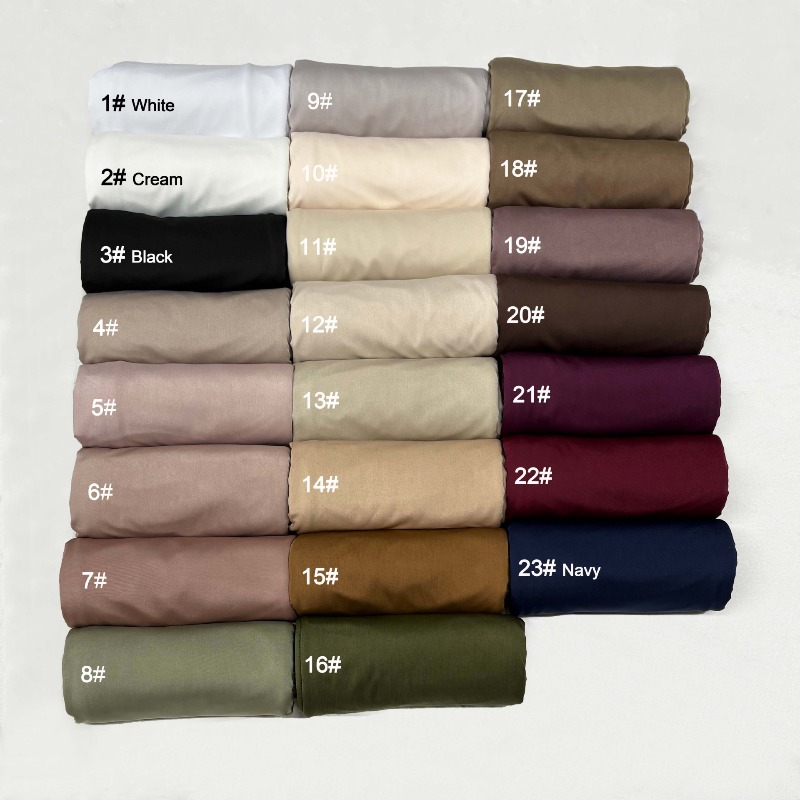 Women'S Fashion Jersey - Hijab en jersey liquide E2 Premium,