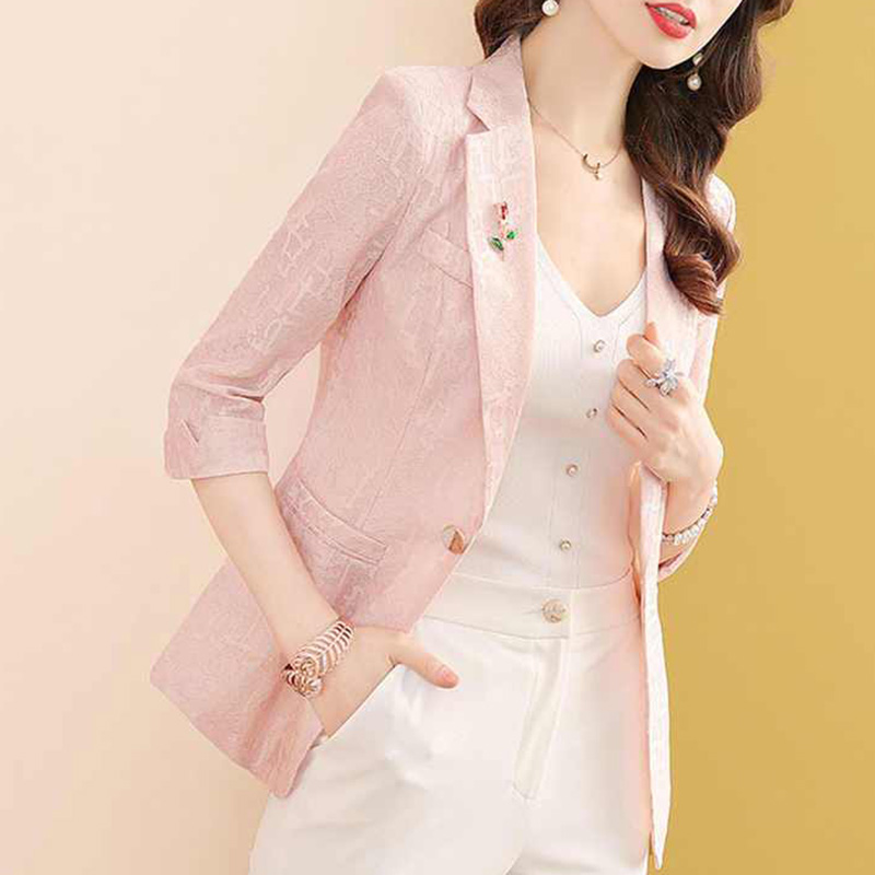 Blazer Women Oversized - Blazer élégant uni avec poches et