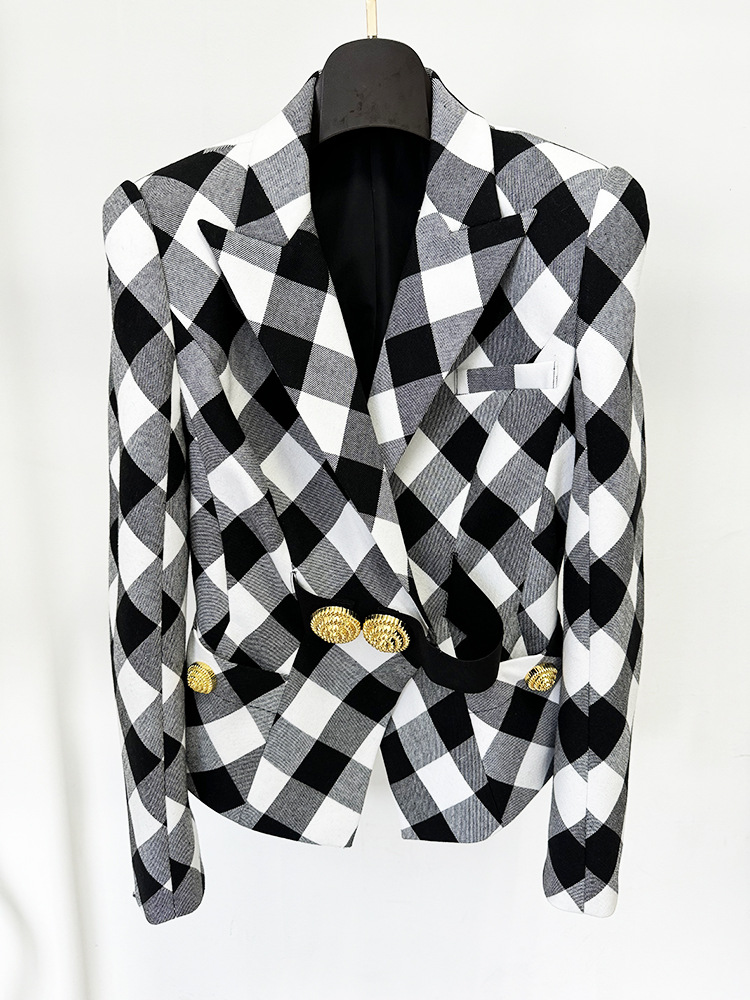 Blazer Women Oversized - HIGH STREET Nouveauté 2026 Veste de