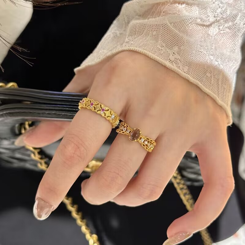 Women'S Fashion Victorian Era - Époque victorienne luxe 14K or rempli