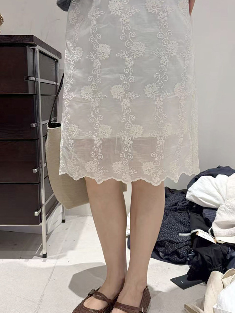 Jupe décontractée brodée de st - Women'S Fashion Kilt avis et prix