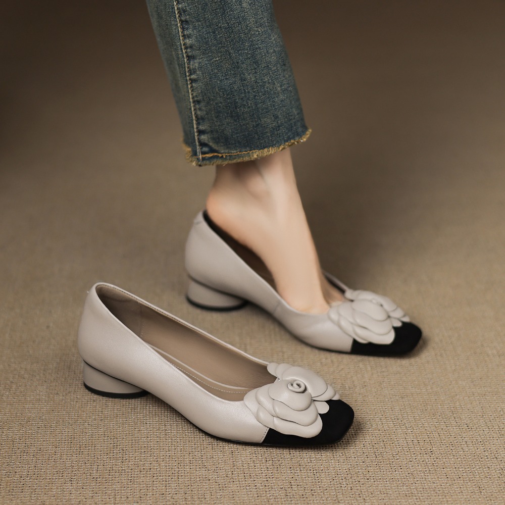 Chaussures simples à fleurs à  - Women'S Fashion Loafers avis et prix