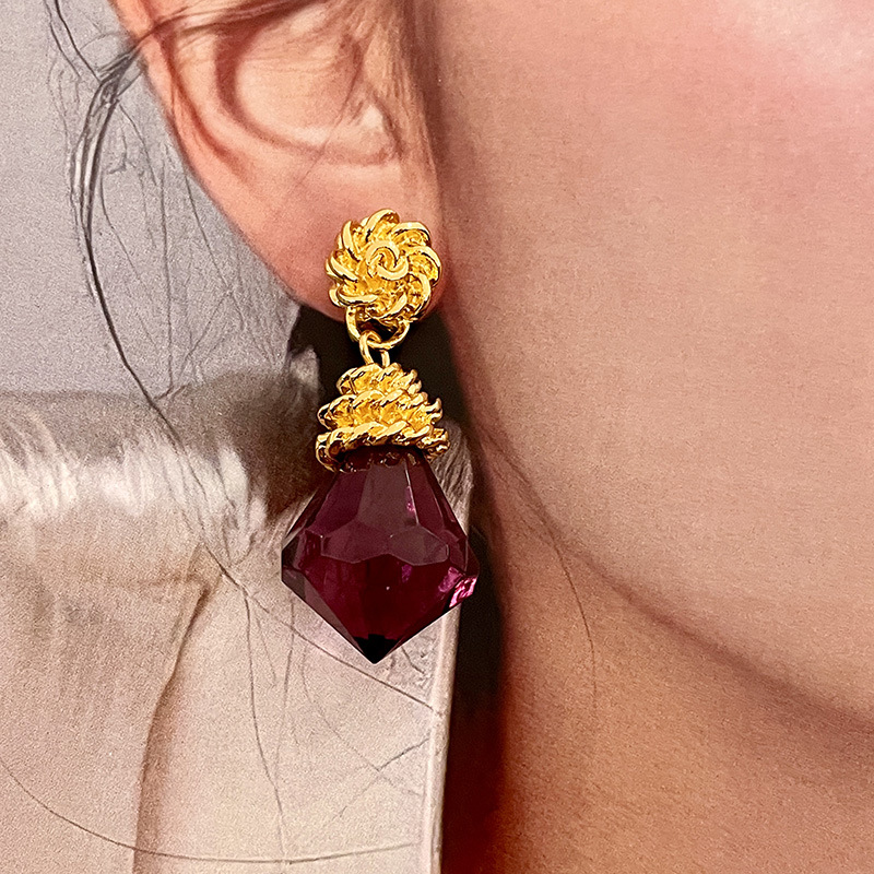 Boucles d'oreilles en améthyst - Women'S Fashion Victorian Era avis et prix