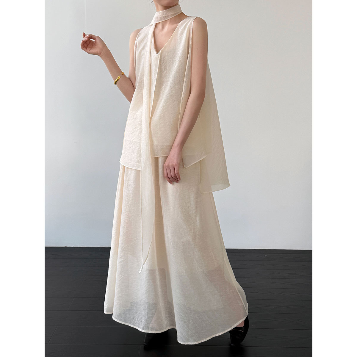 Ensemble deux pièces chic d'ét - Wide Leg Palazzo Pants avis et prix