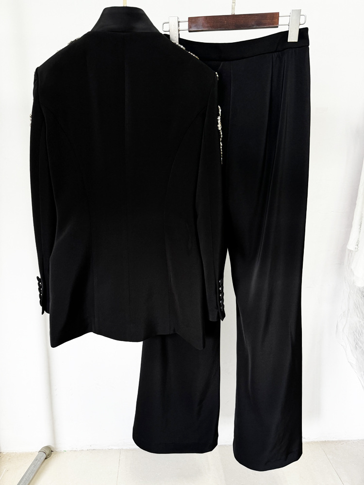 Ensemble 2 pièces de costume d - Wide Leg Palazzo Pants avis et prix