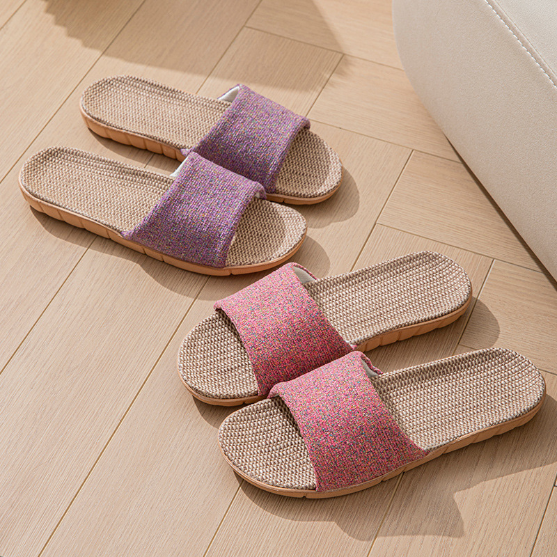 Chanvre décontracté chaussons  - Women'S Fashion Spring Summer 2026 avis et prix