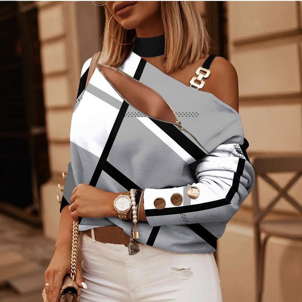 Chemisier femme à épaules dénu - Off Shoulder Top avis et prix