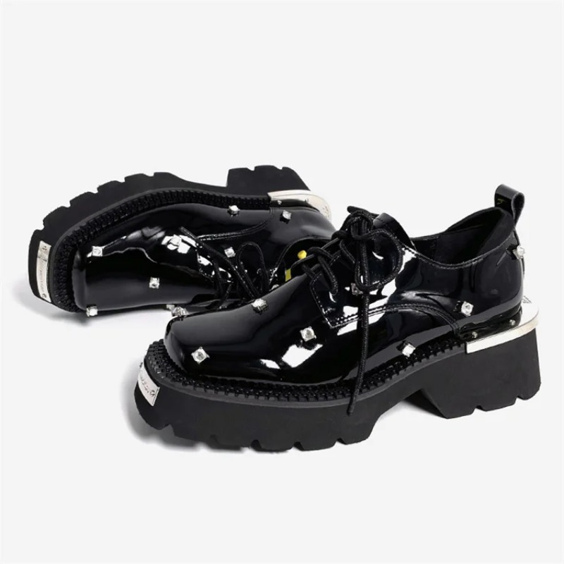 Mocassins à plateforme en cris - Women'S Fashion Trends Summer 2025 avis et prix