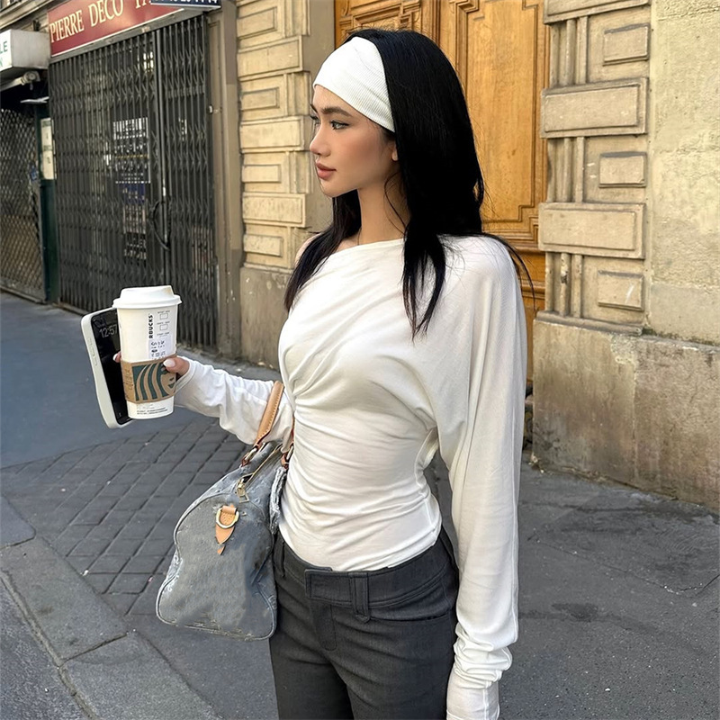 2026 Haut asymétrique à une ép - Off Shoulder Top avis et prix