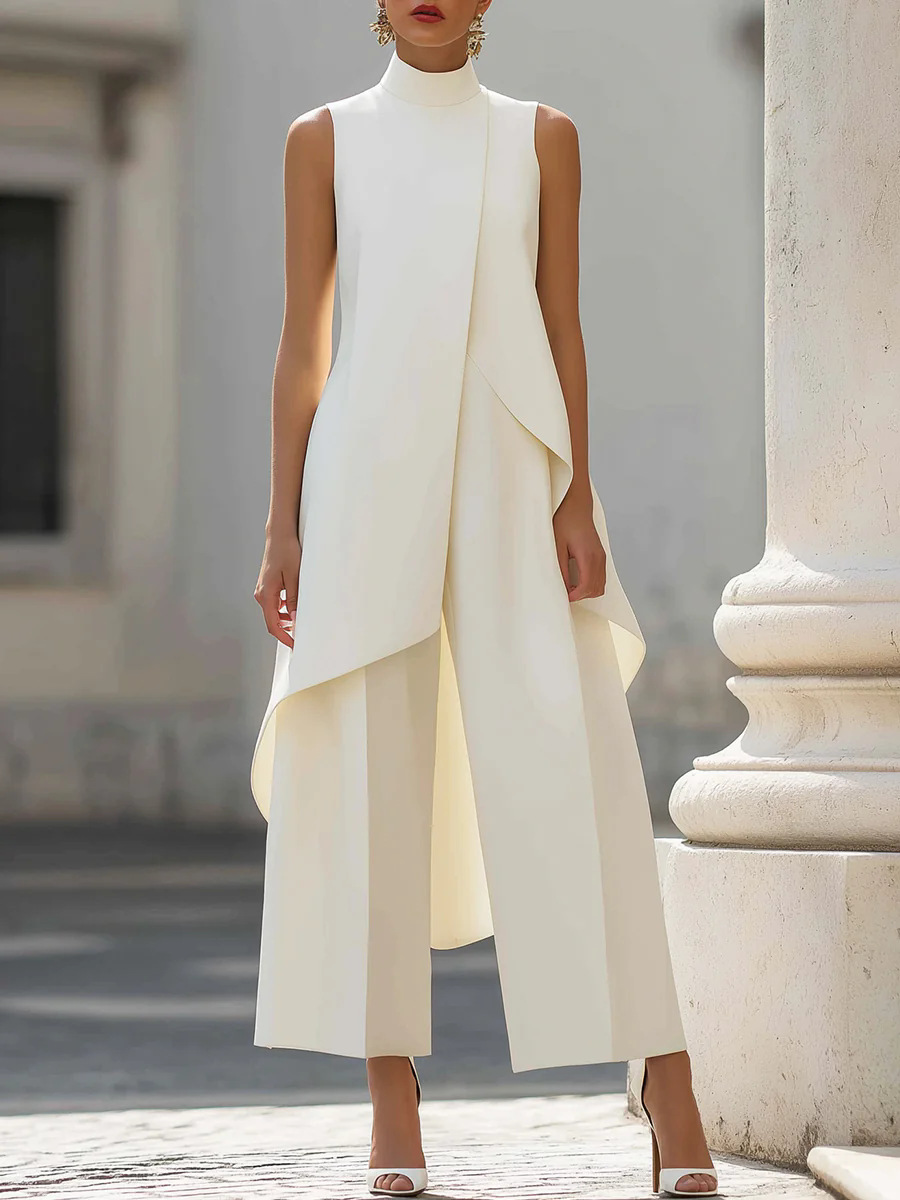 Ensemble coordonné élégant pou - Wide Leg Palazzo Pants avis et prix