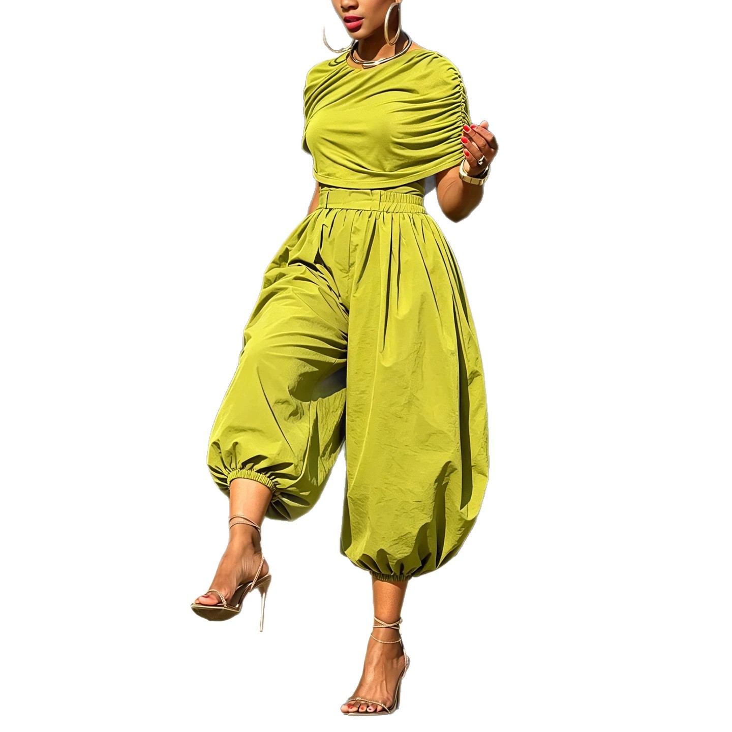 Ensemble deux pièces assorti,  - Wide Leg Palazzo Pants avis et prix
