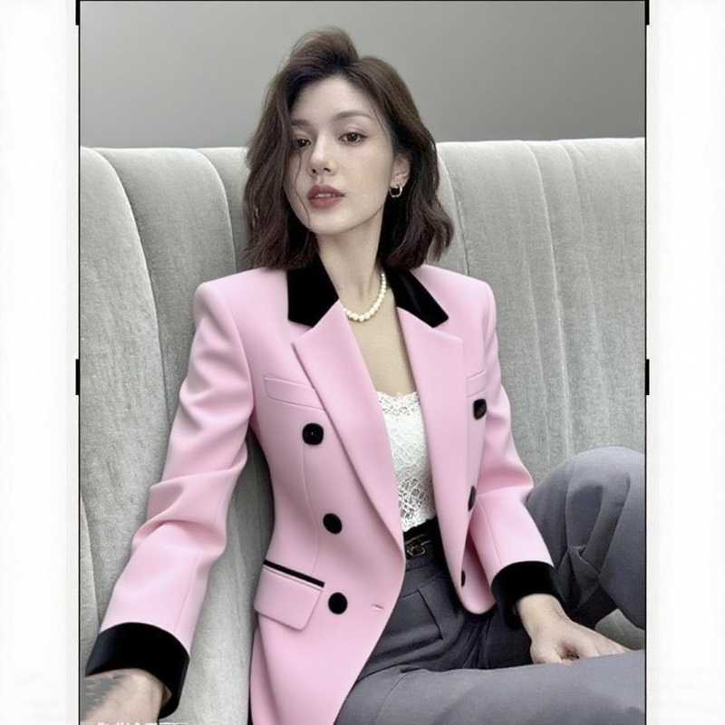 Blazer rose coupe cintrée pour - Blazer Women Oversized avis et prix