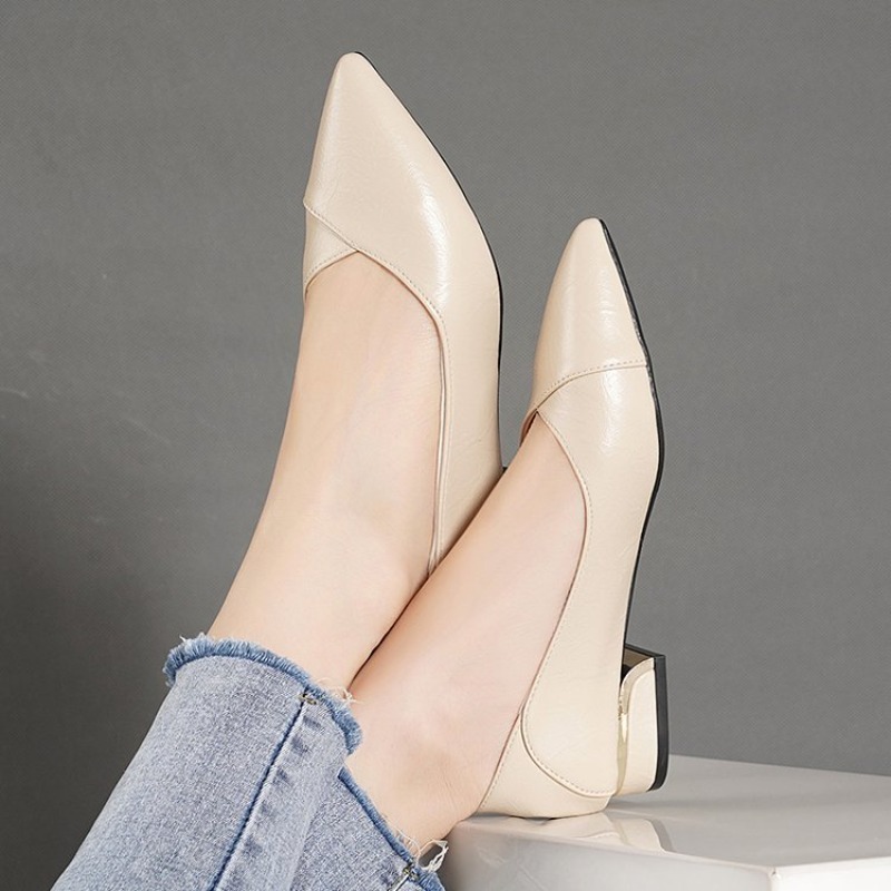 Nouvelles Chaussures en Cuir p - Women'S Fashion Spring Summer 2026 avis et prix
