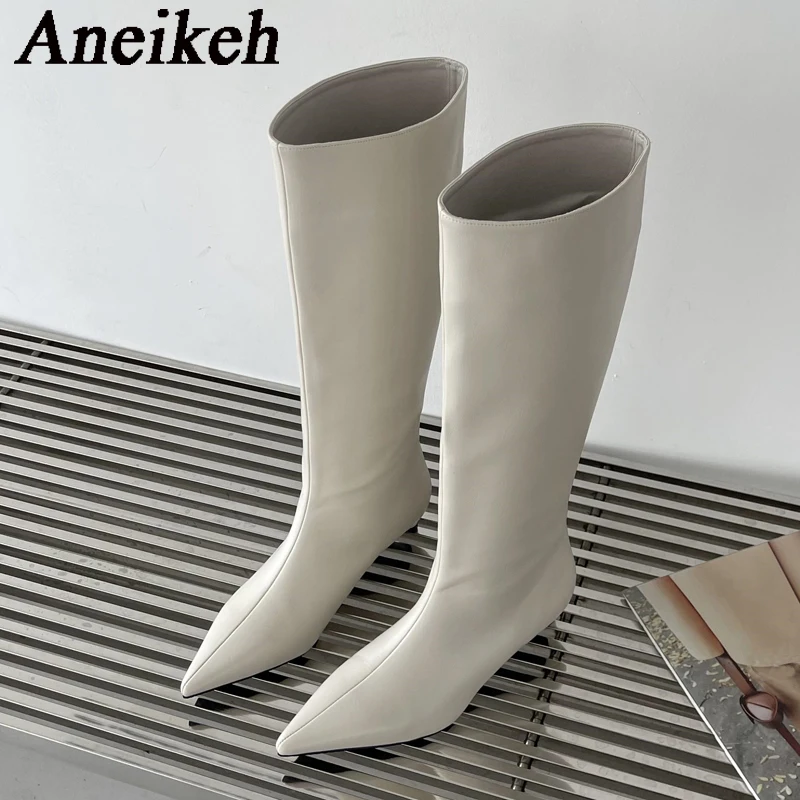 Aneikeh 2026 mode Sexy pointu  - Women'S Fashion Knee High Boots avis et prix
