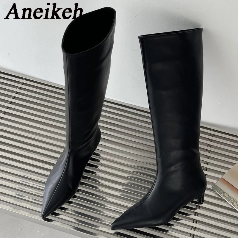 Aneikeh 2026 mode Sexy pointu  - Women'S Fashion Knee High Boots avis et prix