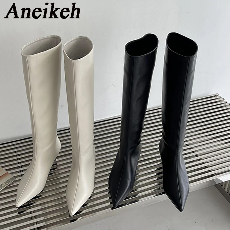 Aneikeh 2026 mode Sexy pointu  - Women'S Fashion Knee High Boots avis et prix