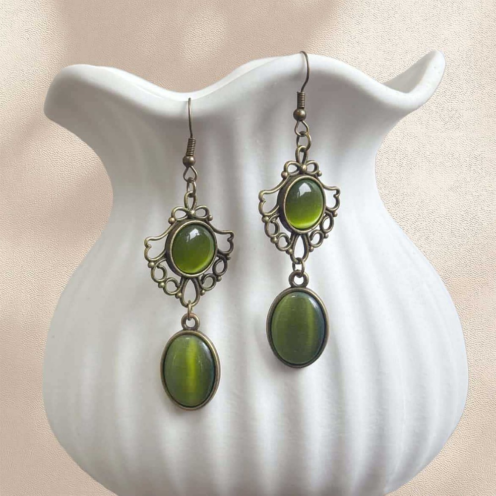Boucles d'oreilles pendantes e - Women'S Fashion Victorian Era avis et prix