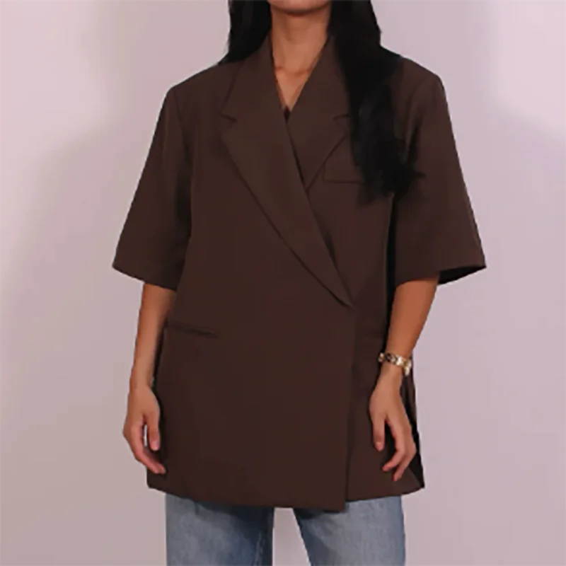 Ensemble Blazer Ample Femme, C - Blazer Women Oversized avis et prix