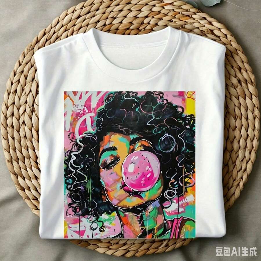 T-shirt graphique décontracté  - Women'S Fashion Trends Summer 2025 avis et prix