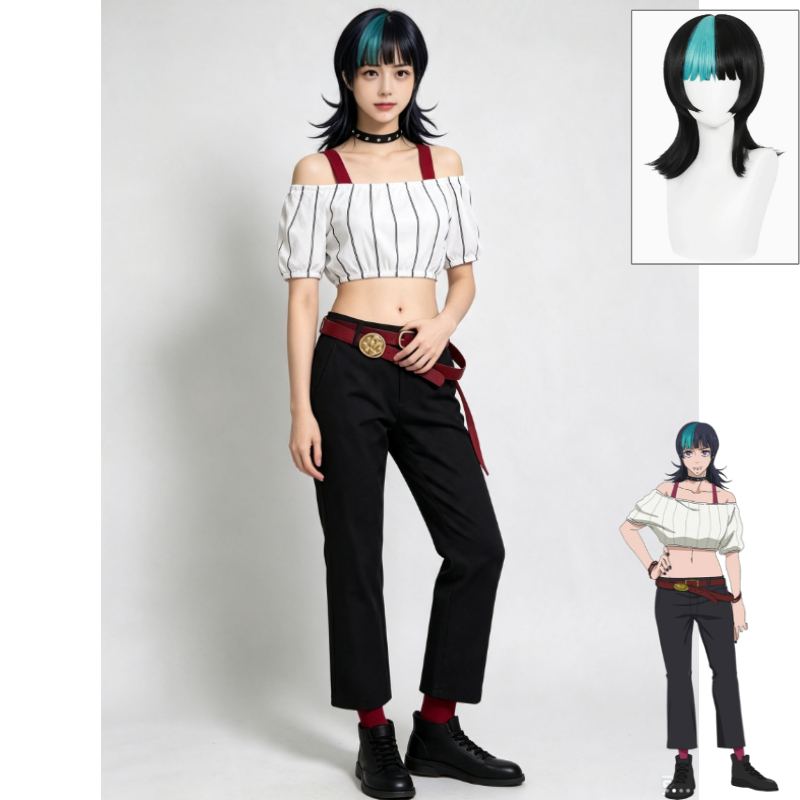 Costume de cosplay Kirara Juju - Off Shoulder Top avis et prix