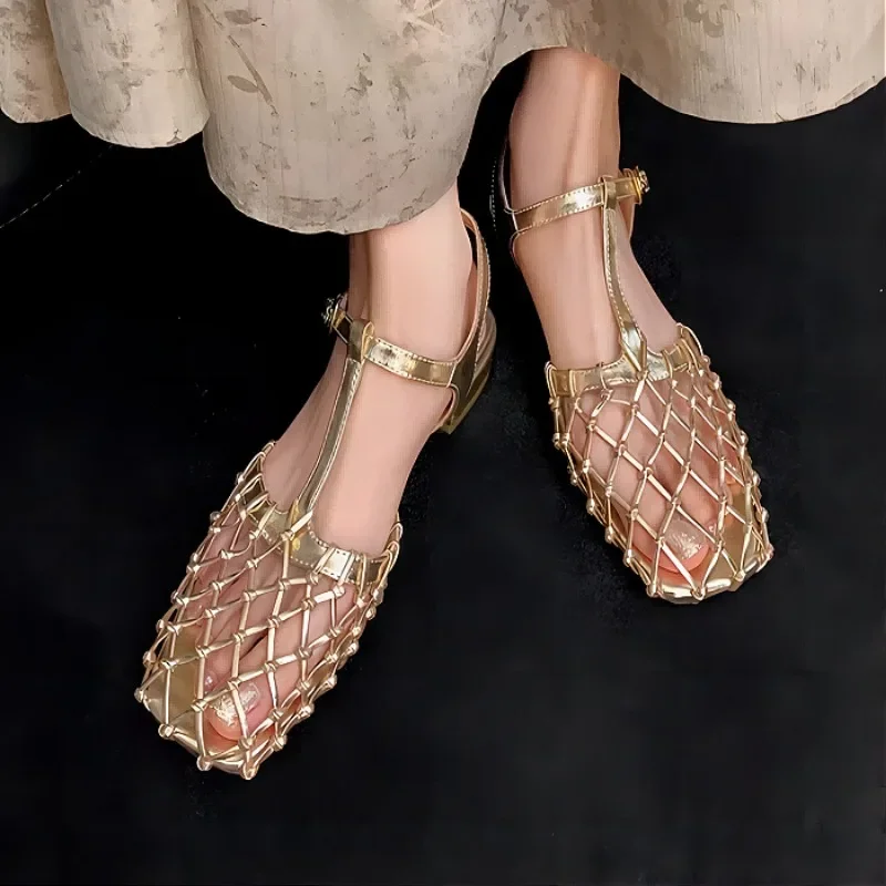 Sandales mules femme en maille - Women'S Fashion Trends Summer 2025 avis et prix
