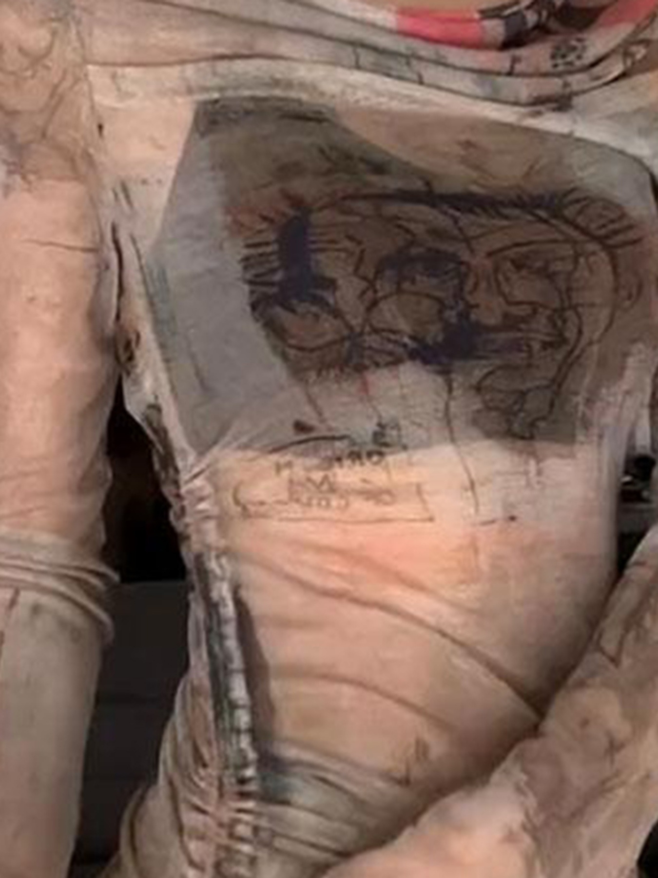 Haut en maille graffiti à épau - Off Shoulder Top avis et prix