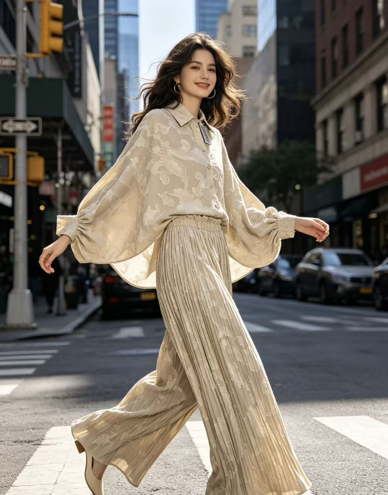 Nouvel ensemble de pyjama tend - Wide Leg Palazzo Pants avis et prix