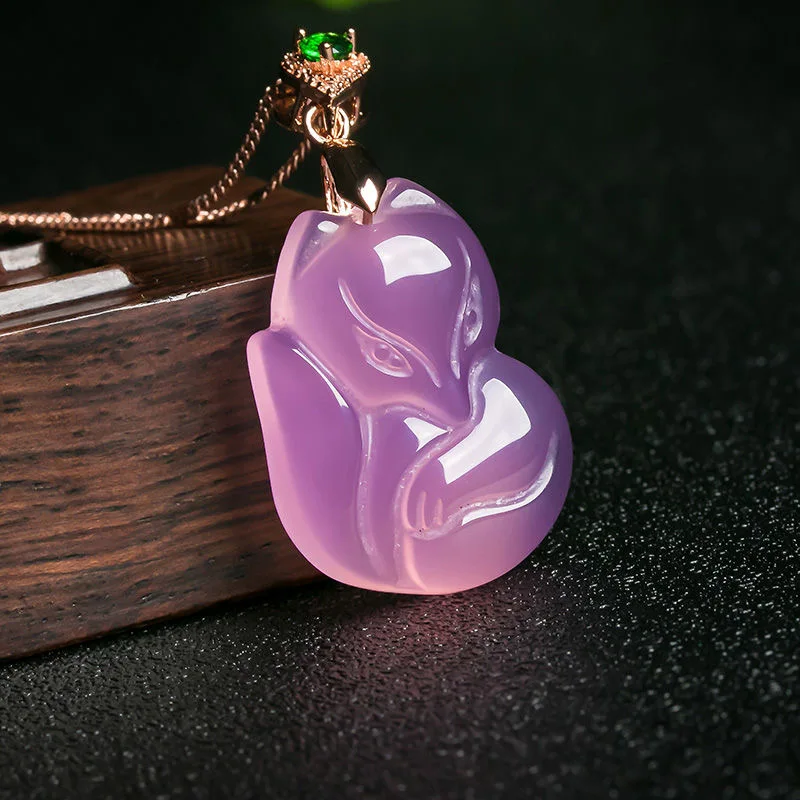 Collier pendentif renard agate - Women Fashion Jewellery avis et prix