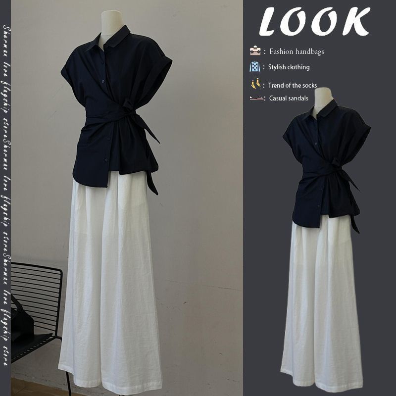 Ensemble deux pièces pour femm - Wide Leg Palazzo Pants avis et prix