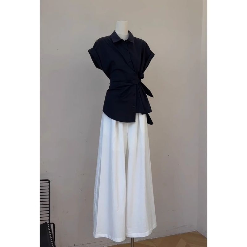 Ensemble deux pièces pour femm - Wide Leg Palazzo Pants avis et prix
