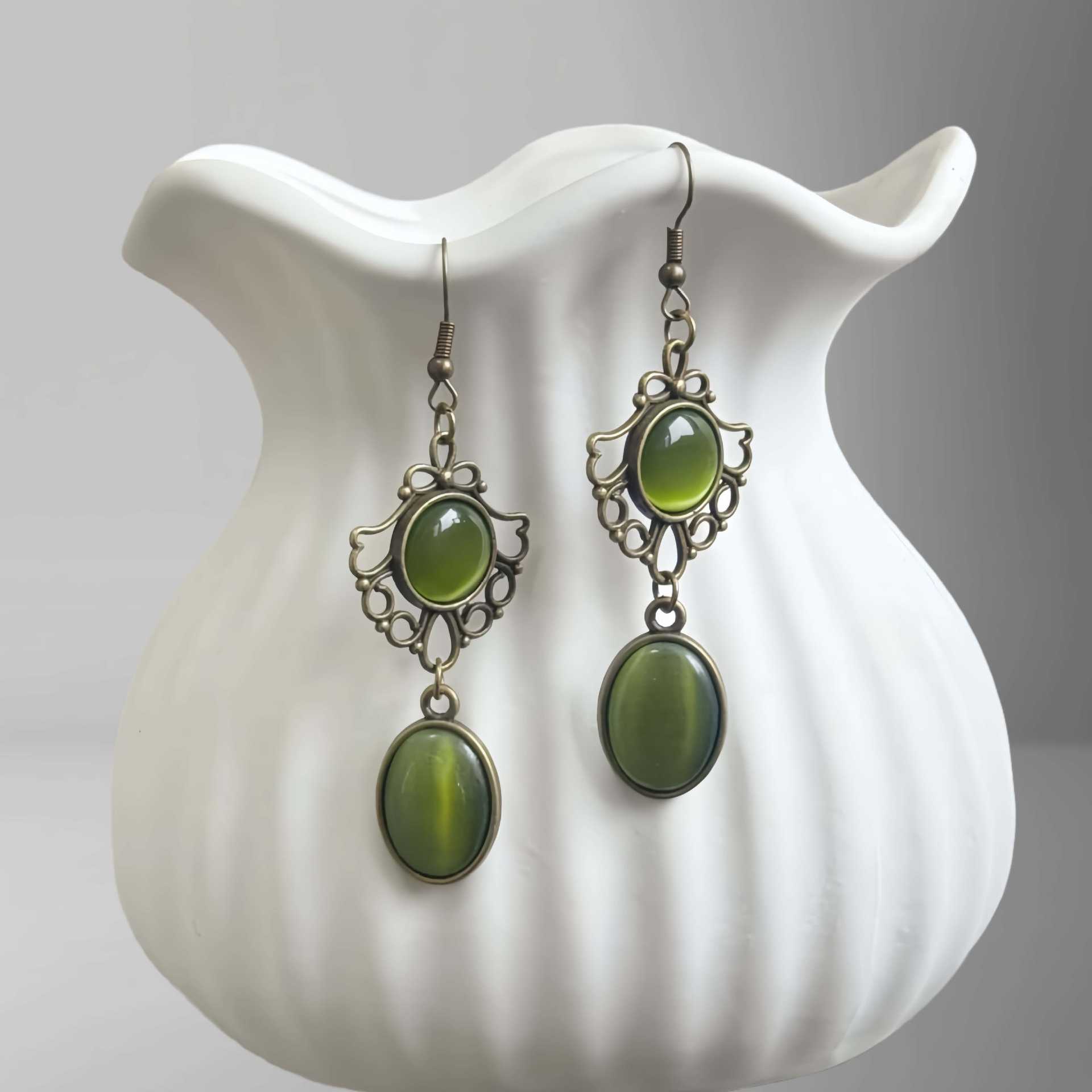 Boucles d'oreilles pendantes e - Women'S Fashion Victorian Era avis et prix