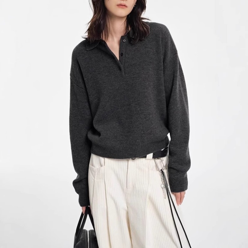 Pull à col Polo pour femme, pu - Women'S Fashion Trends Fall 2025 avis et prix