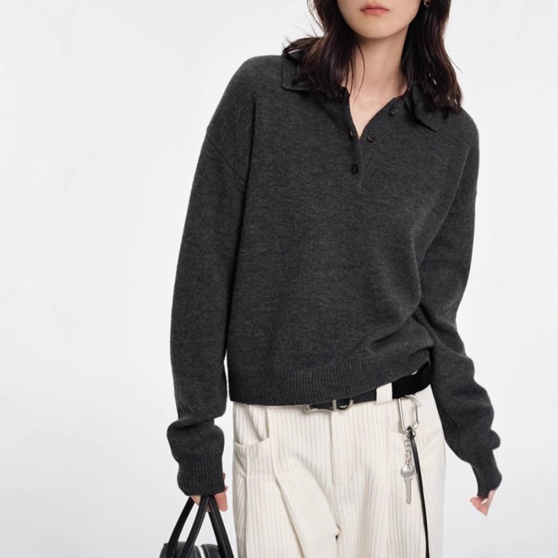 Pull à col Polo pour femme, pu - Women'S Fashion Trends Fall 2025 avis et prix