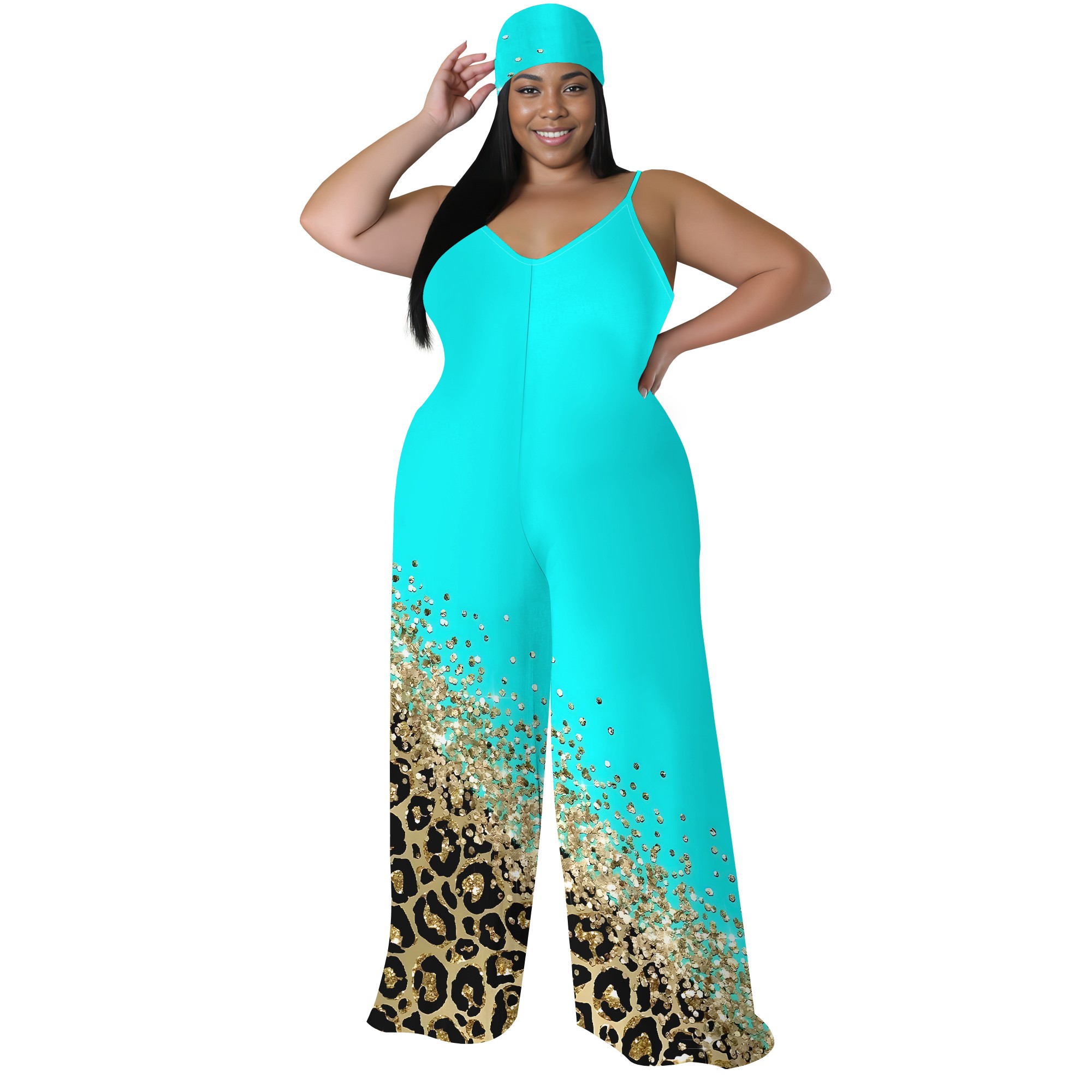 Combinaison imprimée grande ta - Wide Leg Palazzo Pants avis et prix