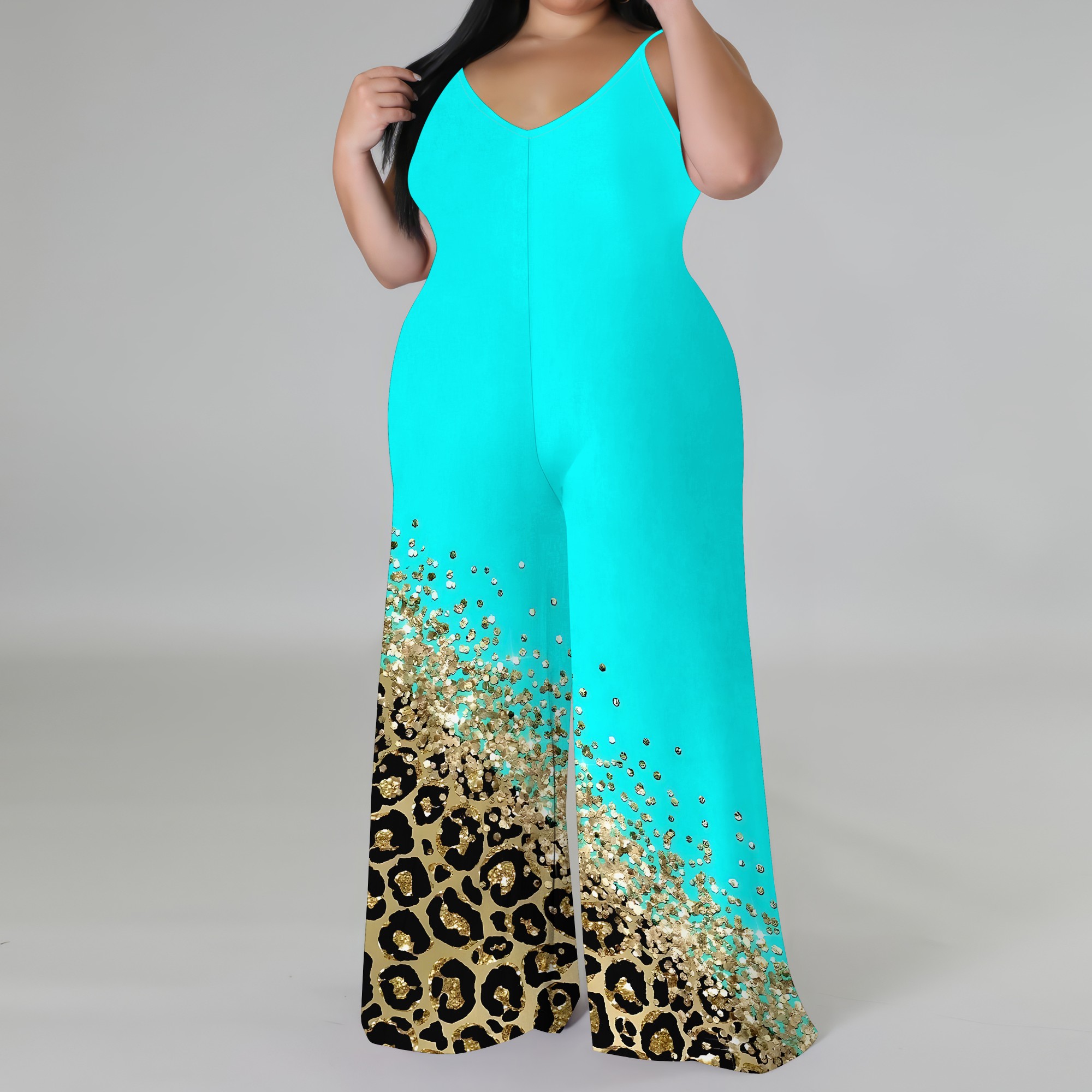 Combinaison imprimée grande ta - Wide Leg Palazzo Pants avis et prix