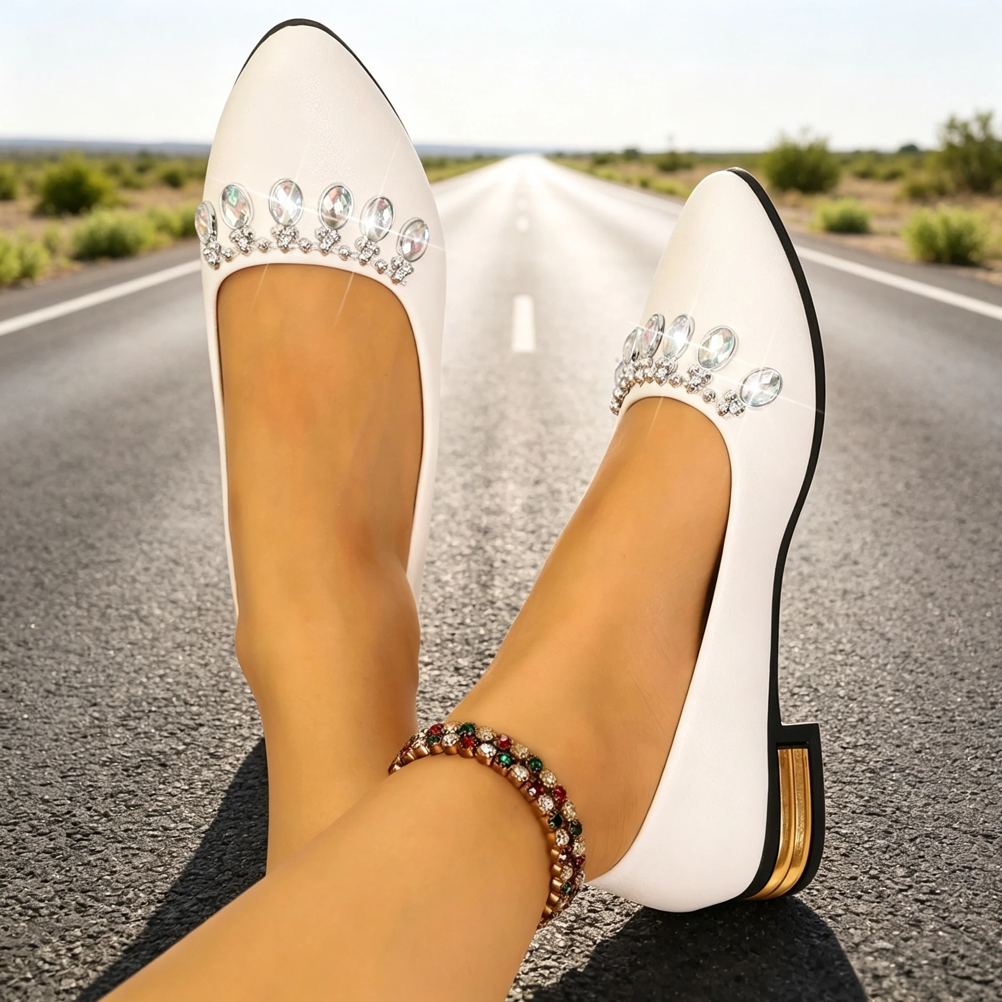 Chaussures plates pour femmes  - Women'S Fashion Loafers avis et prix
