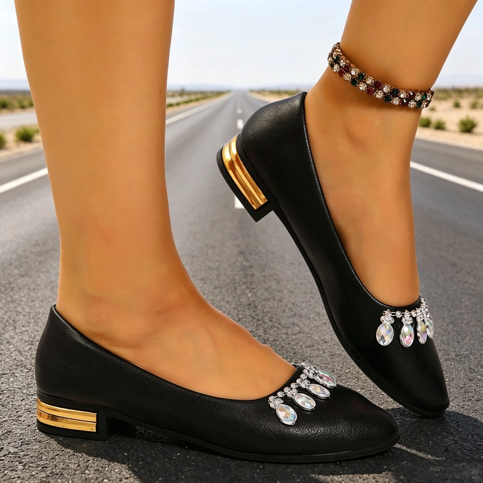 Chaussures plates pour femmes  - Women'S Fashion Loafers avis et prix