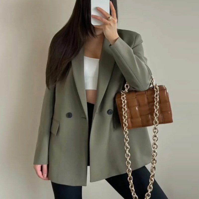HXAO Blazer femme printemps te - Blazer Women Oversized avis et prix