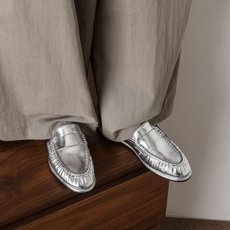 Nouvelles mocassins plissées c - Women'S Fashion Loafers avis et prix
