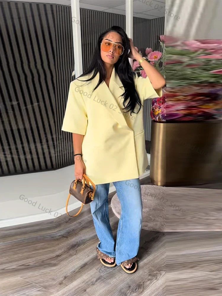 Manteau Blazer décontracté pou - Blazer Women Oversized avis et prix