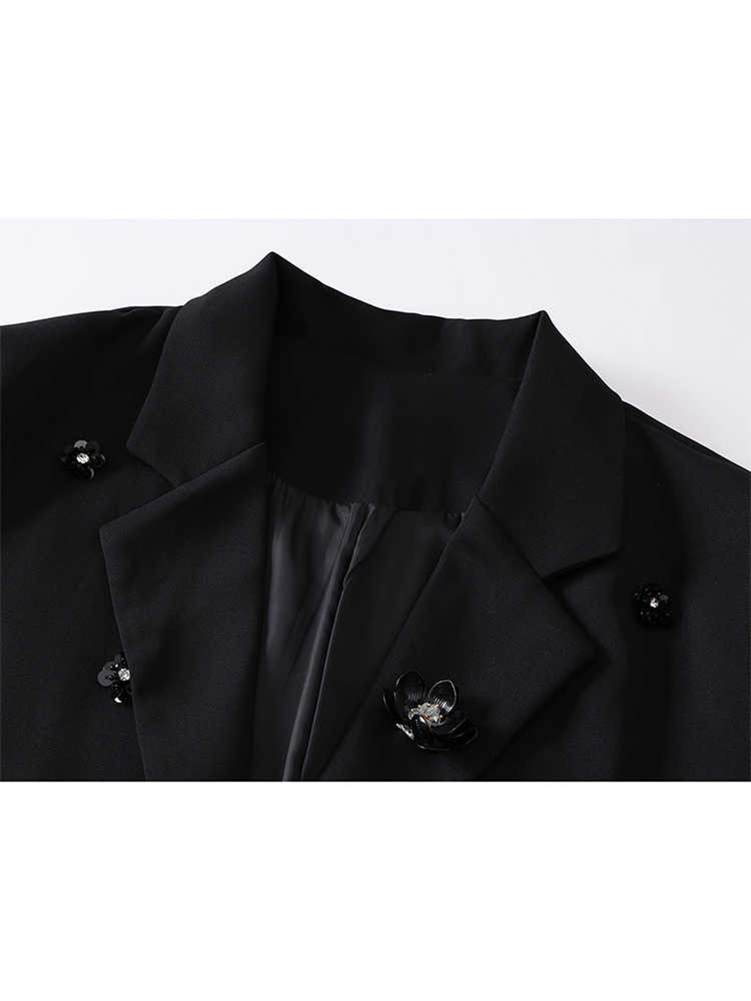 Veste Blazer gothique noire à  - Blazer Women Oversized avis et prix