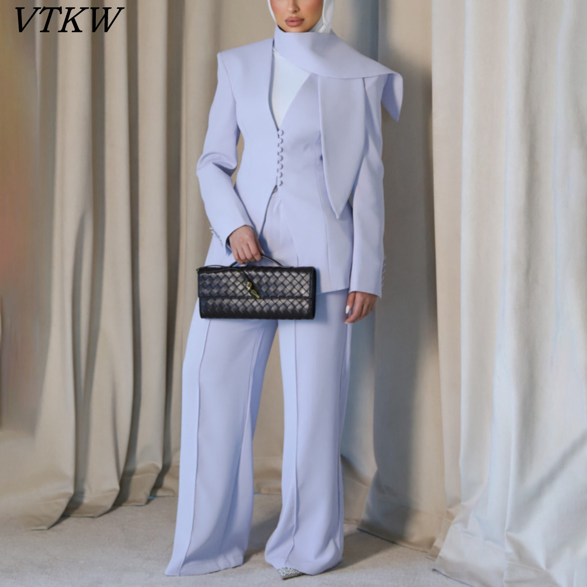 VTKW 2026 Nouvel ensemble 3 pi - Blazer Women Oversized avis et prix